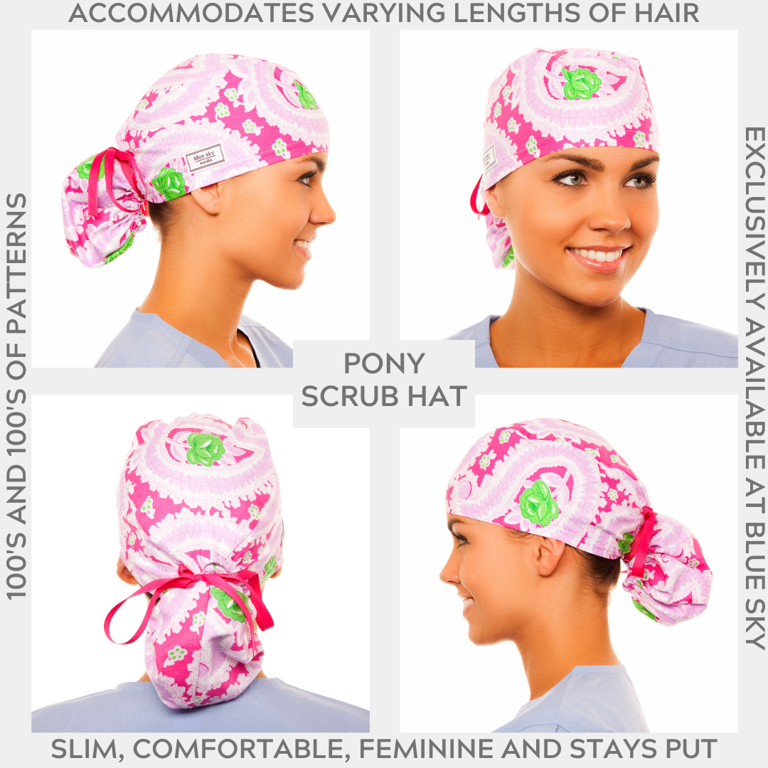 Surgical Scrub Bonnet Pattern