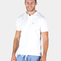 Henley Stretch Polo for Men - FINAL SALE