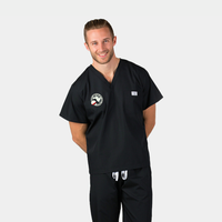 Men's David Scrub Top with NASBS Logo Embroidery