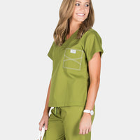 FINAL CLEARANCE - Classic Shelby Scrub Top