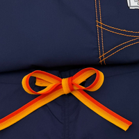 Limited Edition Shelby Scrub Top | Navy with Amber Stitching