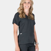 Piper Cargo 6-Pocket Scrub Top