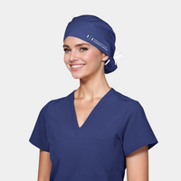Womens Stellar Bouffant Scrub Cap with AAS Logo