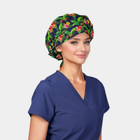 Aloha Garden - Poppy Bouffant Scrub Cap