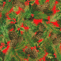 Festive Firs - Pixie Scrub Hats