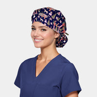 Ballet Wonderland - Poppy Bouffant Surgical Hats
