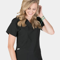 Piper Cargo 6-Pocket Scrub Top
