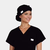 SOLID COLOR - Poppy Bouffant Scrub Caps