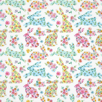 Blossoming Hoppers - Pixie Surgical Scrub Cap