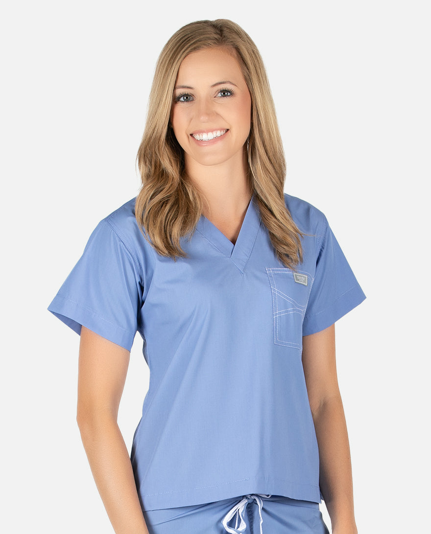 Grey Label Shelby Scrub Tops Blue Sky Scrubs 6943