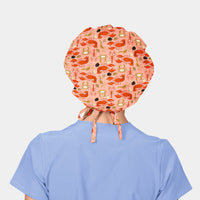 Crabmeister - Poppy Bouffant Scrub Hats