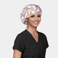 Groovy Ghouls Poppy Bouffant Surgical Cap