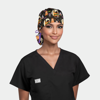 Haunted Boulevard Ponytail Women’s Scrub Hat