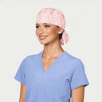 Rosé All Day Ponytail Scrub Cap