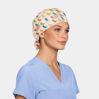 Seaside in Saint-Tropez Pixie Women's Scrub Hat