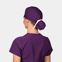 SOLID COLOR - Pony Scrub Caps
