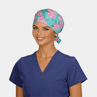 English Rose Garden - Pixie Scrub Caps