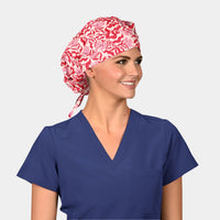 English Tea - Poppy Surgical Scrub Hats