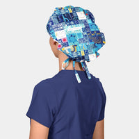 Festival Of Lights - Poppy Scrub Cap