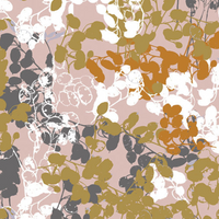 Field of Foliage - Poppy Scrubs Hat