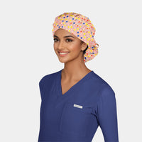 Fiesta Sparks - Poppy Bouffant Scrub Hats