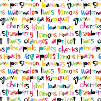 Fruit Salad - Pony Surgical Head Caps