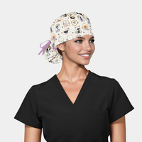 Ghoulish Gallery Pony Women’s Scrub Hat