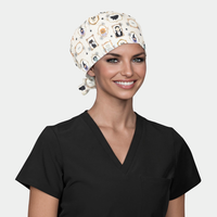 Ghoulish Gallery Pixie Scrub Hat