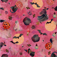 Hocusy Pocusy - Poppy Bouffant Surgical Hats