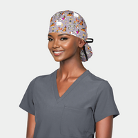 Howl-o-ween Party - Pony Scrub Hats
