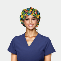 Island Harvest - Poppy Bouffant Surgical Scrub Hats