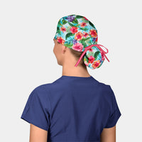 Jamaican Dream - Pony Surgical Scrub Caps