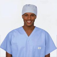 Lennox Pinstripe - Men's Scrub Cap
