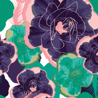 Lexington Blooms - Compression Scrub Socks