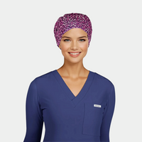 Lilly Leopard - Pixie Surgical Cap