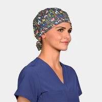 Magic in the Meadow - Pixie Medical Scrub Hat