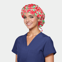 Let’s Mahj Poppy Bouffant Surgical Cap