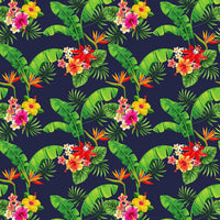 Aloha Garden - Poppy Bouffant Scrub Cap