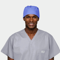 Calypso Blue Men’s Scrub Cap – Comfortable, Professional Surgical Cap for Long Shifts