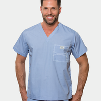 LARGE - Mens One Of A Kind Scrub Tops - FINAL SALE