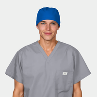 Royal Blue Men’s Scrub Cap – Surgical Cap for Long Shifts