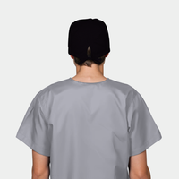 Black Men’s Scrub Hats – Classic, Comfortable Surgical Caps for Long Shifts