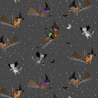 Midnight Meow - Pixie Scrub Hat