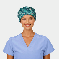 Mint Julip Delight - Pixie Scrub Hats