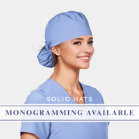 SOLID COLOR - Pony Scrub Hats