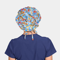 Private Island - Poppy Surgical Scrub Hats