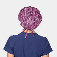 Lilly Leopard - Poppy Bouffant Scrub Caps