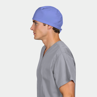 Calypso Blue Men’s Scrub Cap – Comfortable, Professional Surgical Cap for Long Shifts