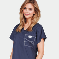 XS One Of a Kind Scrub Tops - FINAL SALE