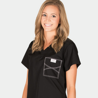 XS One Of a Kind Scrub Tops - FINAL SALE